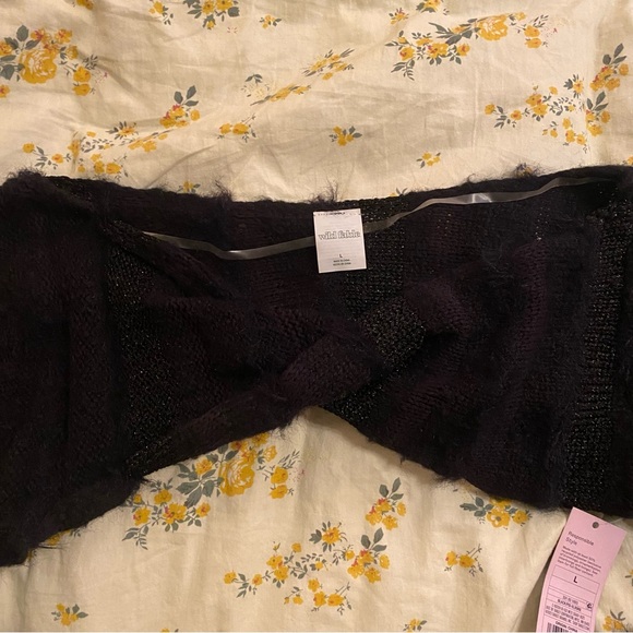 NWT Women's Long Sleeve Party Shrug Sweater Wild Fable - Picture 3 of 7